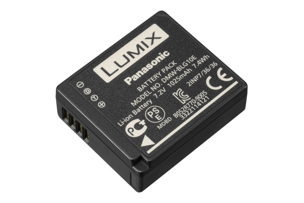 Panasonic DMW-BLG10E Lithium-Ionen-Akku – 1025 mAh, 7,2 V – für DMC-GX7, GF6, GF5 und andere