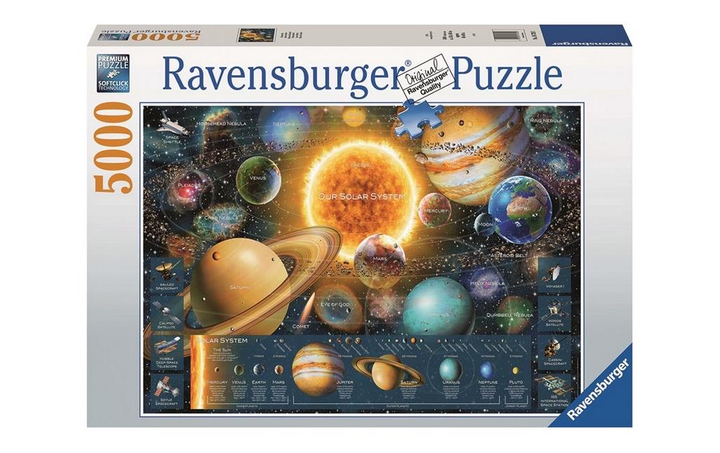 Ravensburger Puzzle Planetensystem – 5000 Teile – 153 × 101 cm – ab 14 J.