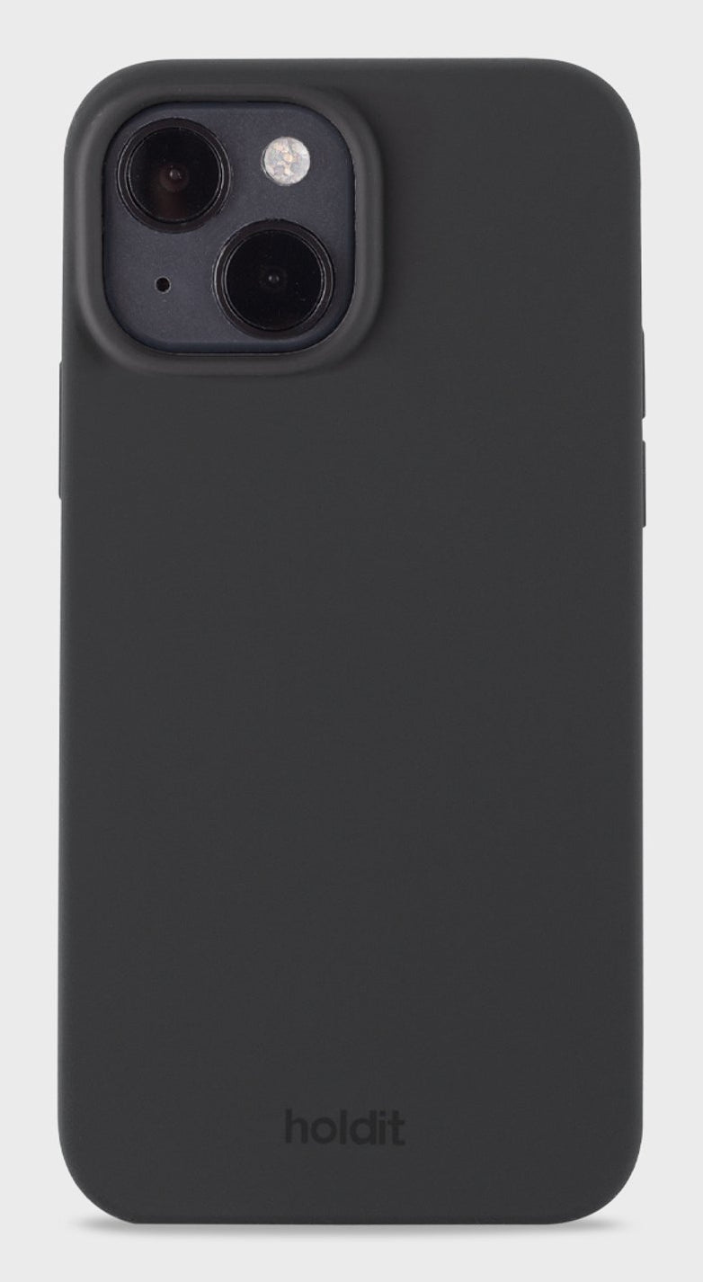HoldIt Backcover – für Apple iPhone 17 Pro, Silikon, Schwarz