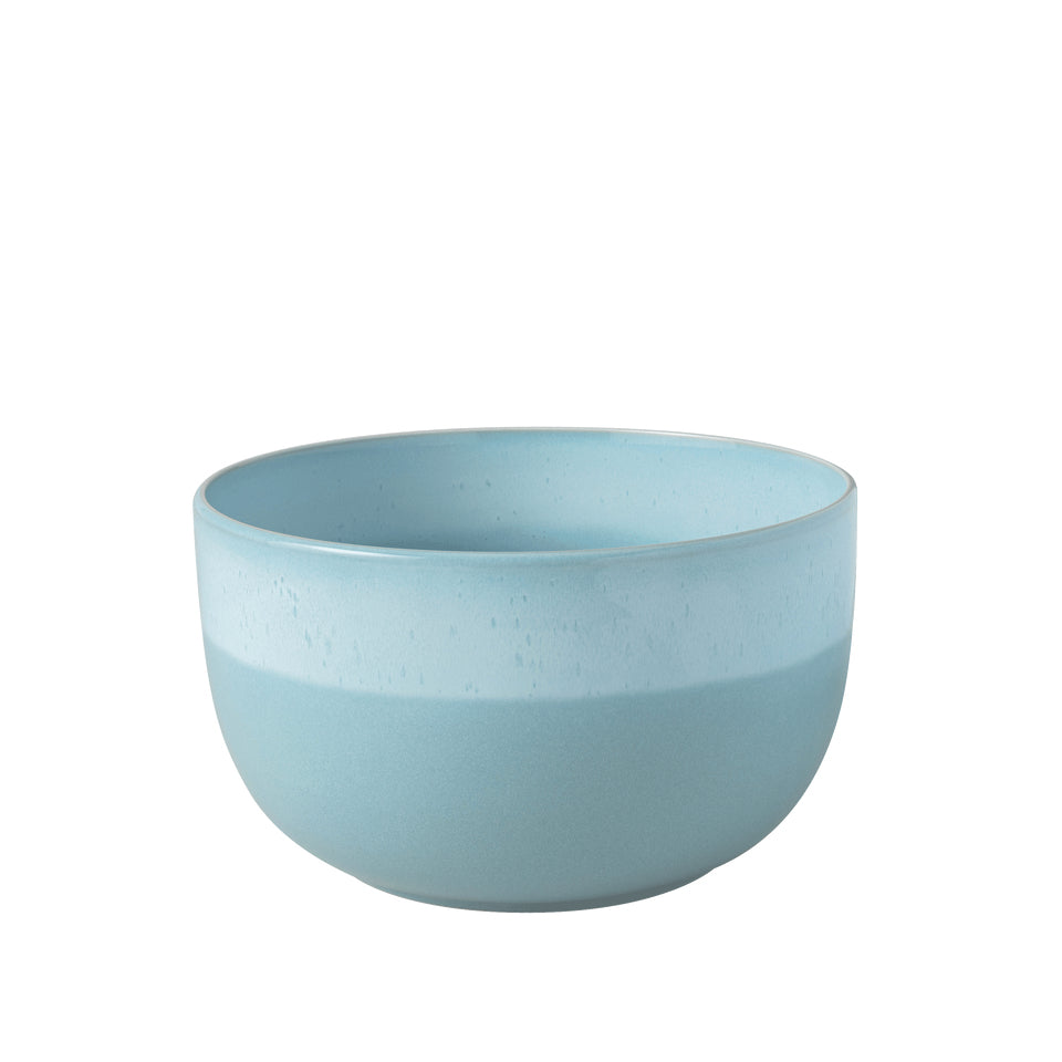 Villeroy & Boch Salatschüssel Perlemor – 3 l, Ø 22,5 cm, Porzellan, spülmaschinenfest, mikrowellengeeignet