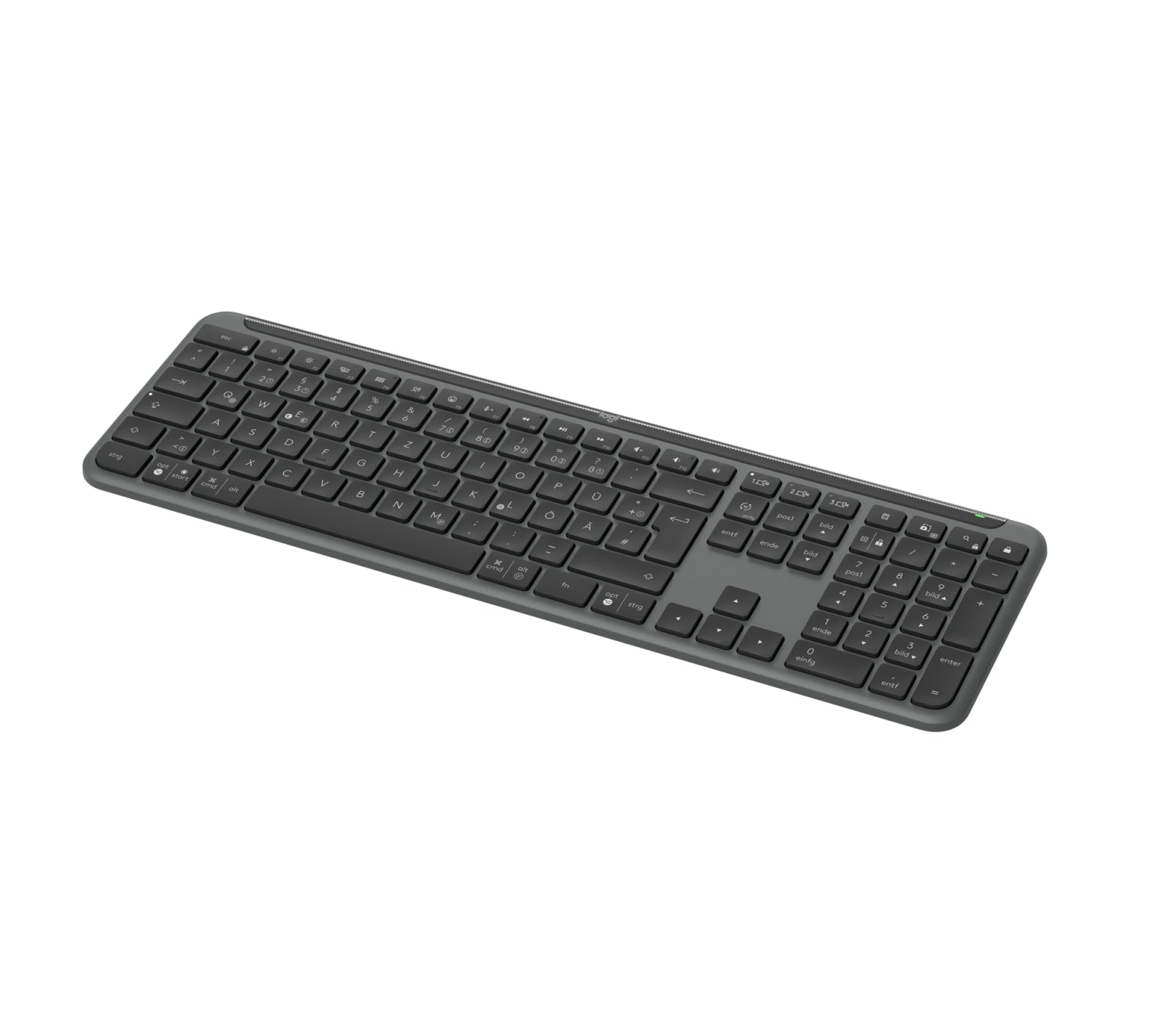 Logitech Signature Slim K950 – Tastatur – Schere – Bluetooth & 2,4 GHz (Logi Bolt) – QWERTZ (DE)