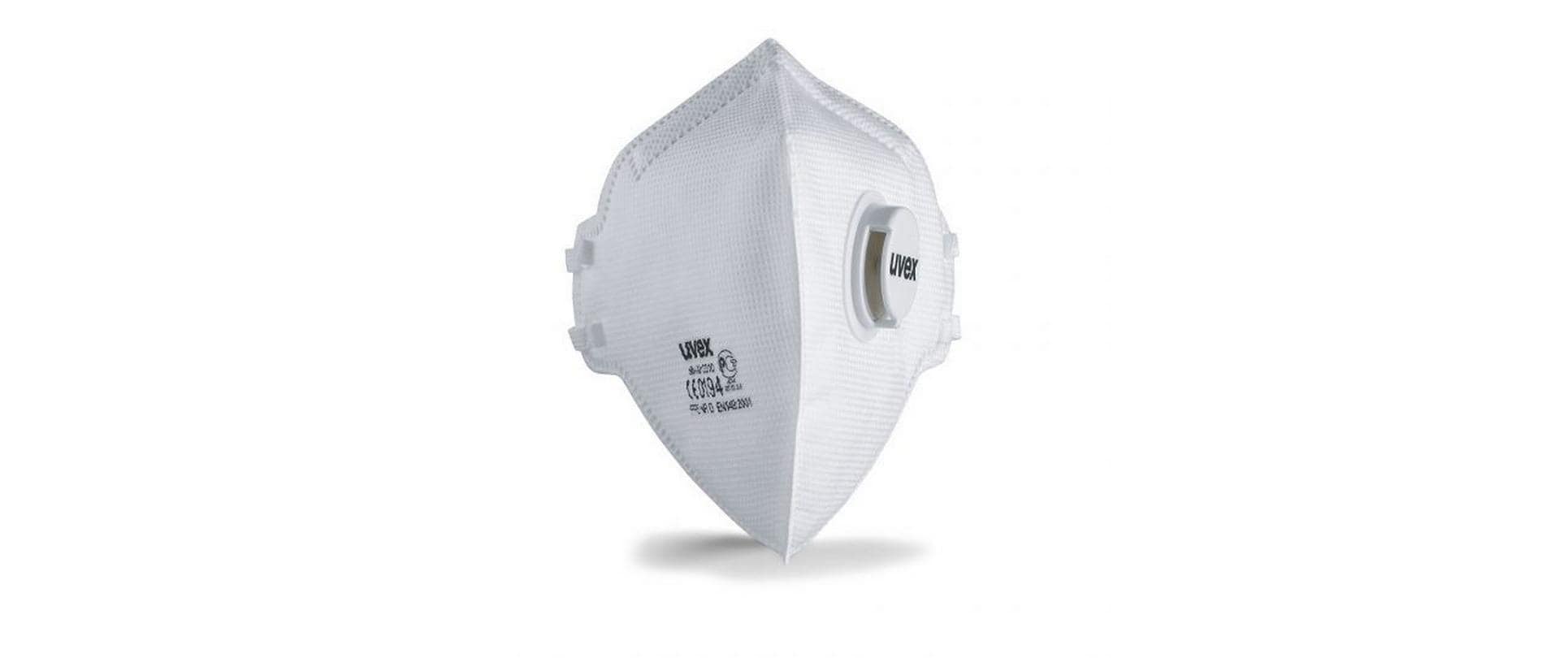 Uvex Einwegmaske silv-Air c 3310 FFP3 weiss 210 × 40 mm – 15 Stück
