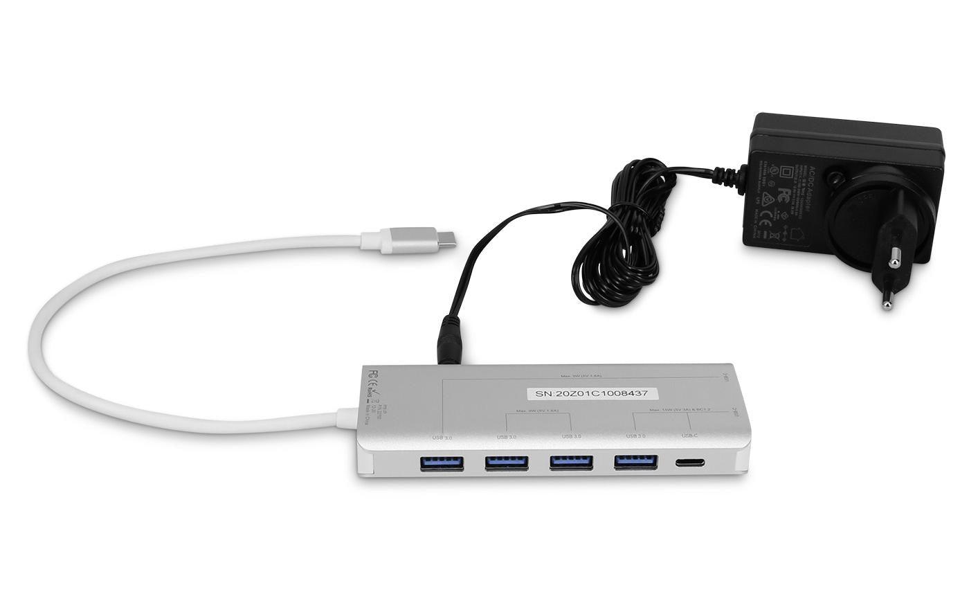 LMP 22366 USB-Hub – USB-C, 4× USB-A, 3× USB-C, für Mac/iPadOS