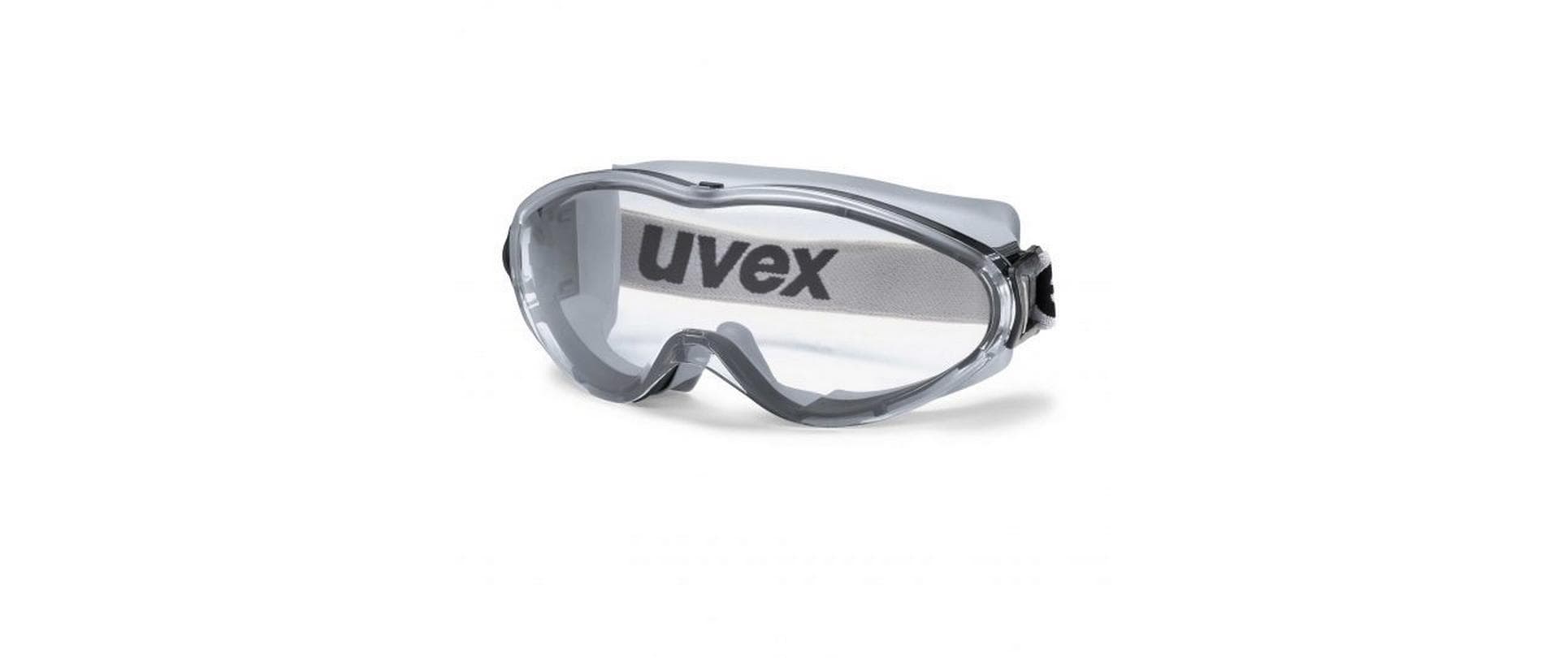 Uvex Vollsichtbrille Ultrasonic – klar, beschlagfrei, kratzfest, UV-Schutz