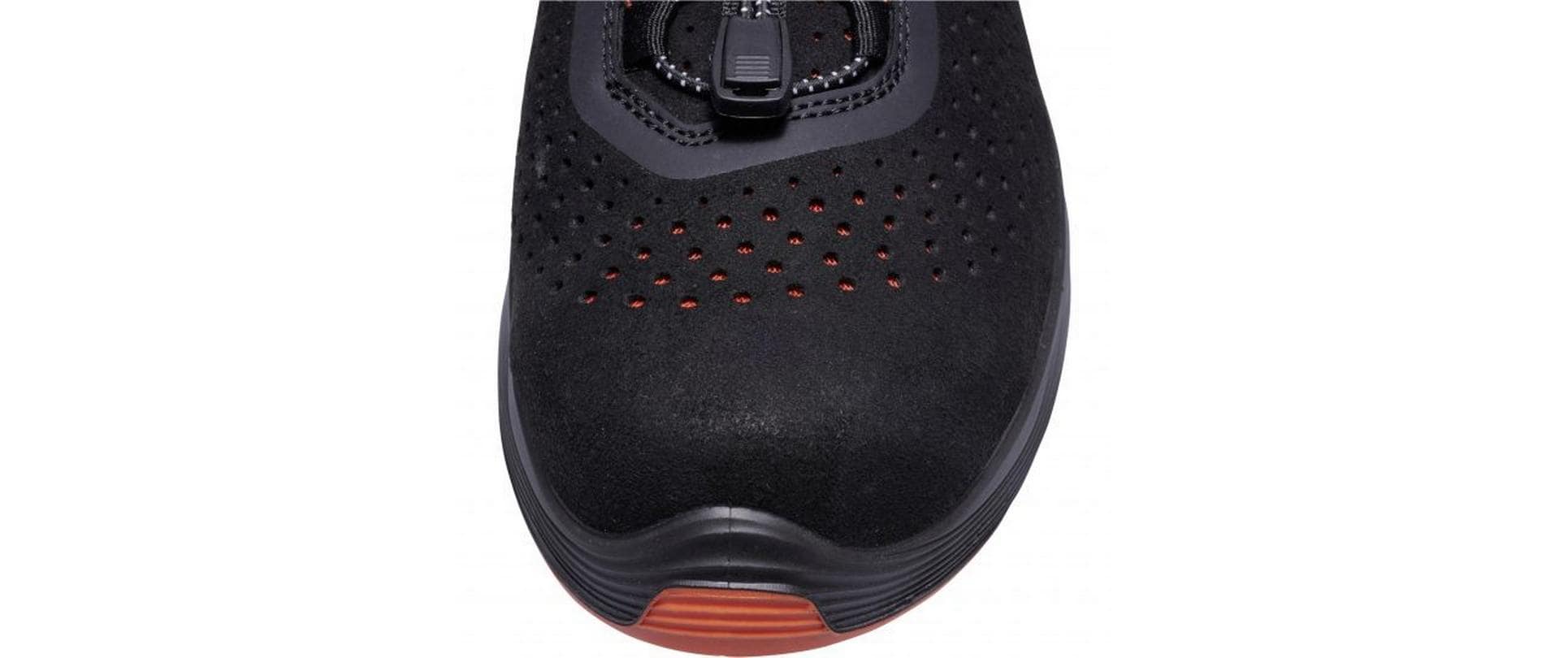 Uvex 1 G2 Sicherheits-Halbschuh S1 SRC – schwarz/orange – Grösse 44, Weite 11