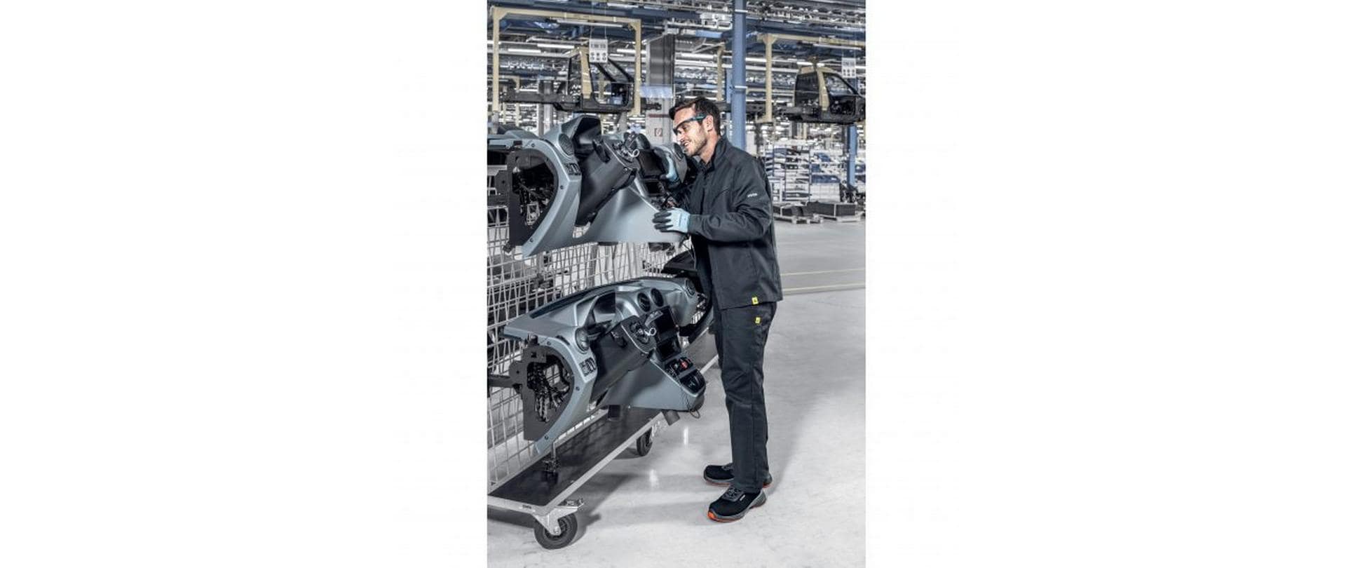 Uvex 1 G2 Sicherheits-Halbschuh S2 – schwarz/orange – Grösse 35, Weite 11