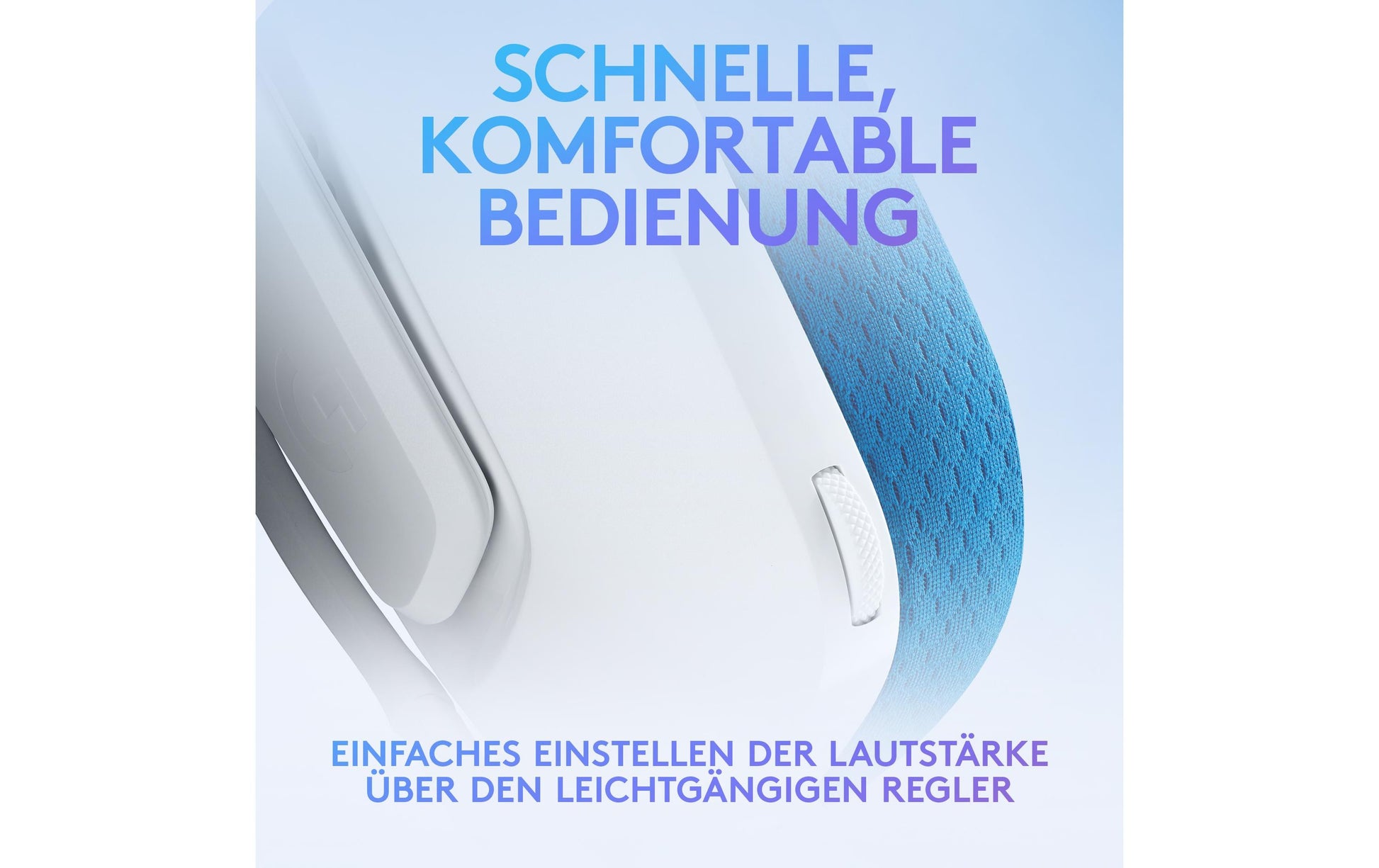 Logitech G G335 Gaming-Headset – Over-Ear, Stereo, Kabelgebunden, 3,5 mm Klinke, Weiss