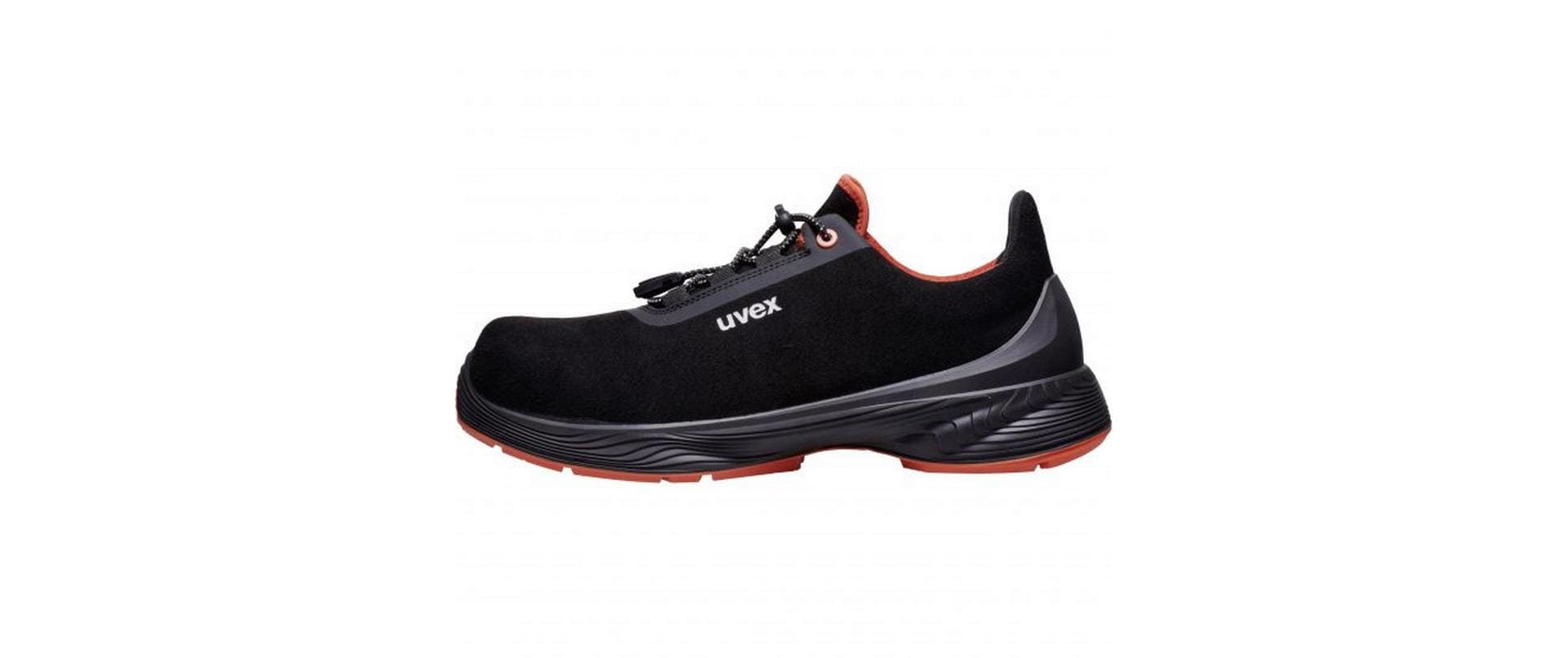 Uvex 1 G2 Sicherheits-Halbschuh S2 SRC – schwarz/orange – Grösse 39, Weite 11