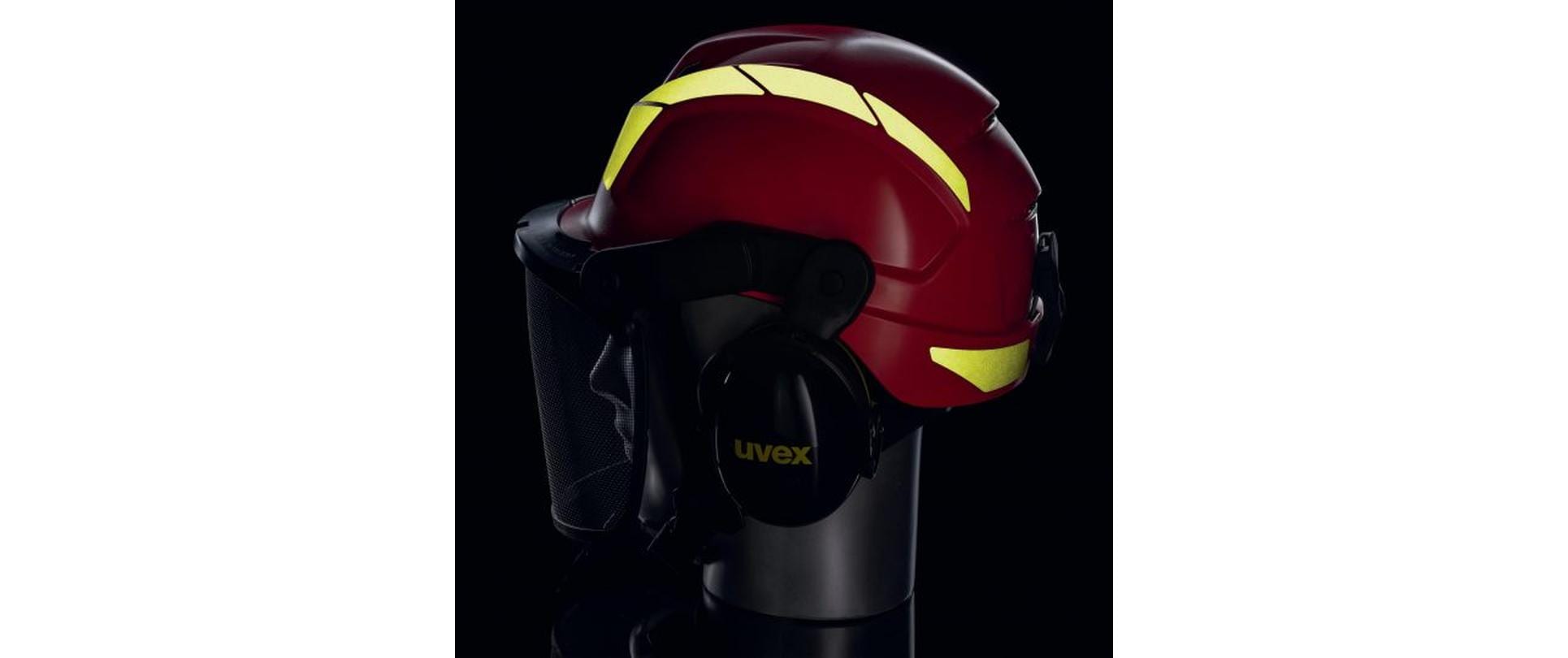 Uvex Schutzhelm – Erwachsene, Hart-Polyethylen (HDPE), mehrfarbig