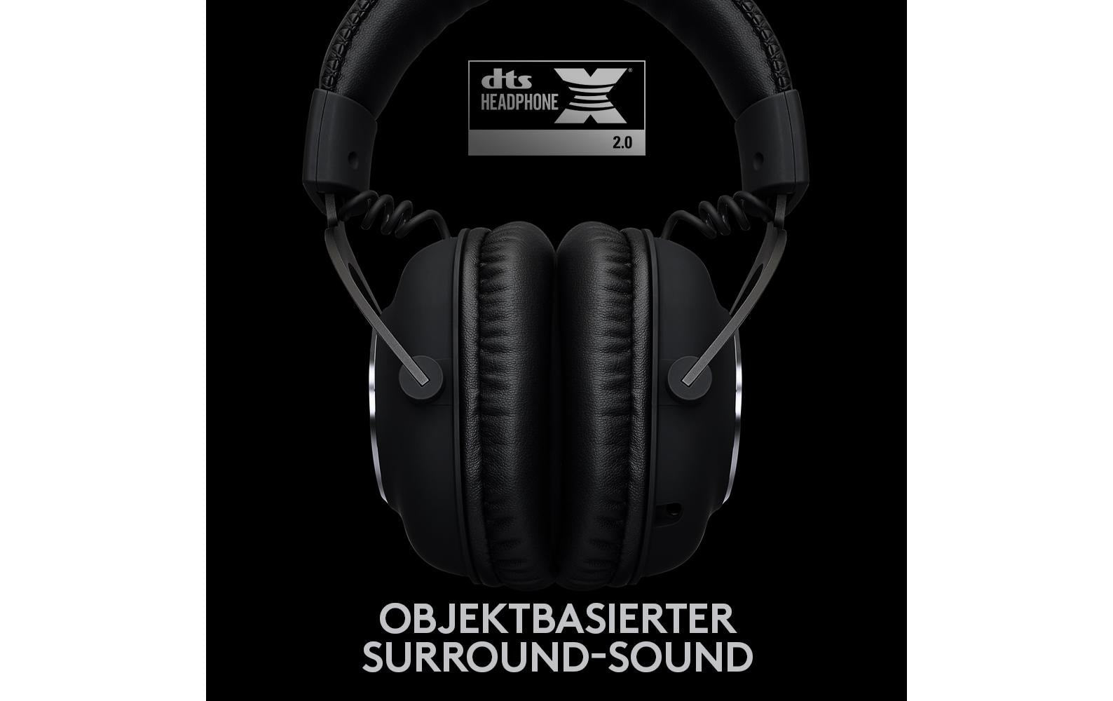 Logitech G PRO X Wireless LightSpeed Gaming-Headset – Over-Ear, Stereo, Kabellos (2,4 GHz LIGHTSPEED), mit USB