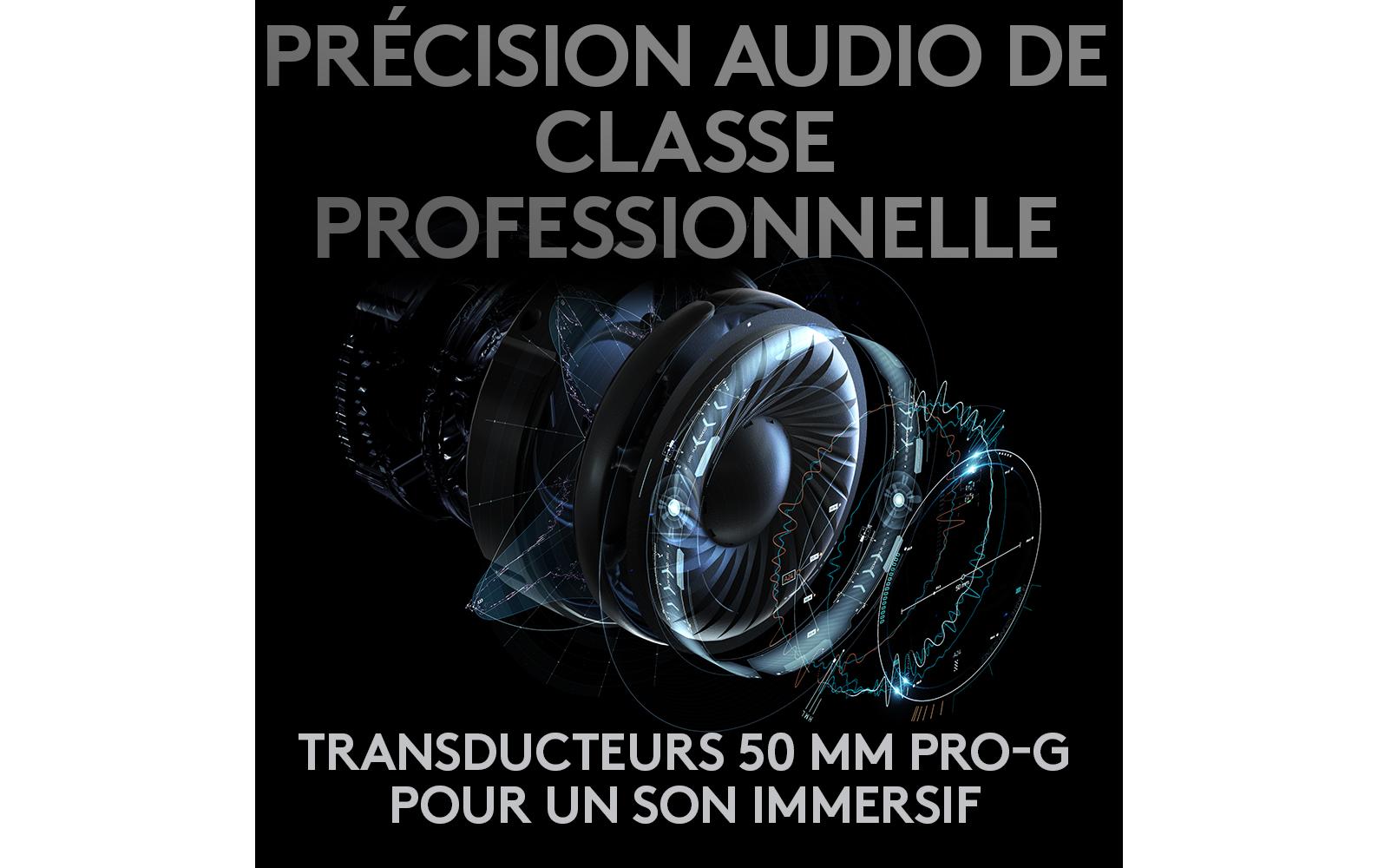 Logitech G PRO X Wireless LightSpeed Gaming-Headset – Over-Ear, Stereo, Kabellos (2,4 GHz LIGHTSPEED), mit USB