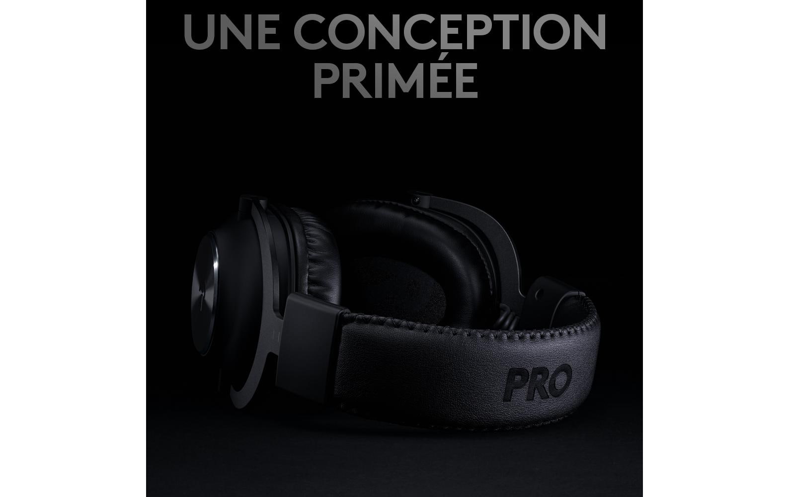 Logitech G PRO X Wireless LightSpeed Gaming-Headset – Over-Ear, Stereo, Kabellos (2,4 GHz LIGHTSPEED), mit USB