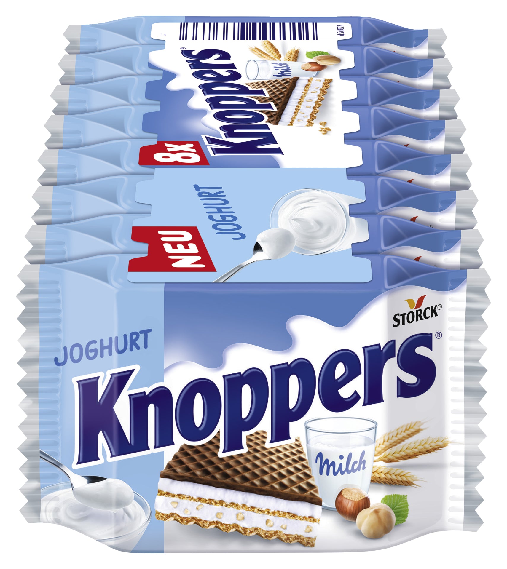 STORCK Knoppers Joghurt Waffelgebäck – 200 g