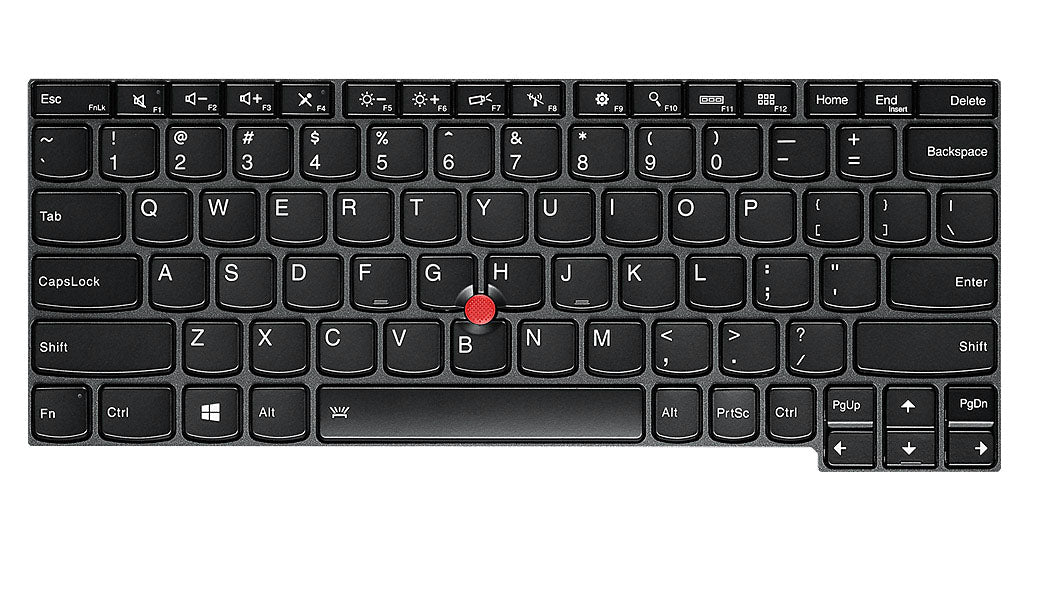 Lenovo Notebook-Ersatztastatur – AZERTY (FR) – Schwarz – für ThinkPad X240s