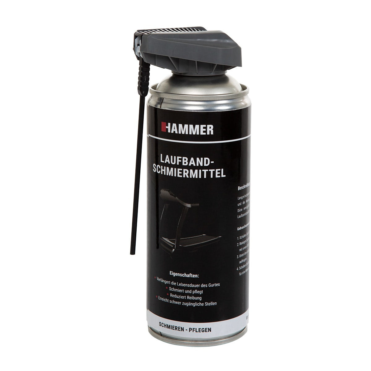 HAMMER Imprägnierungsspray – schwarz – 500 ml – für Metall, Kunststoff, Gummi
