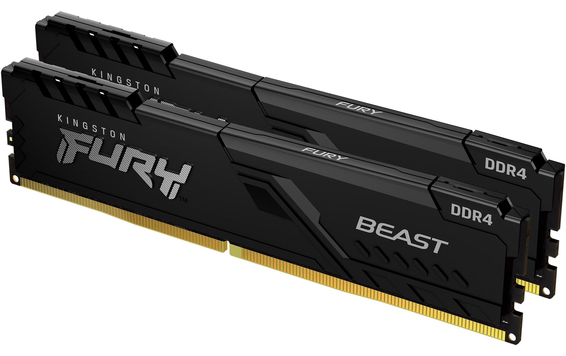 Kingston Technology Kingston FURY Beast – Arbeitsspeicher – 64 GB (2×32 GB), DDR4 3600 MT/s, CL18, 288-Pin DIMM, Schwarz
