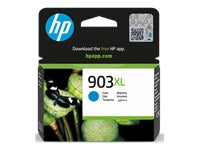 HP 903XL Cyan Tintenpatrone (Original) – 750 Seiten – für OfficeJet 6950, OfficeJet Pro 6974 – T6M03AE