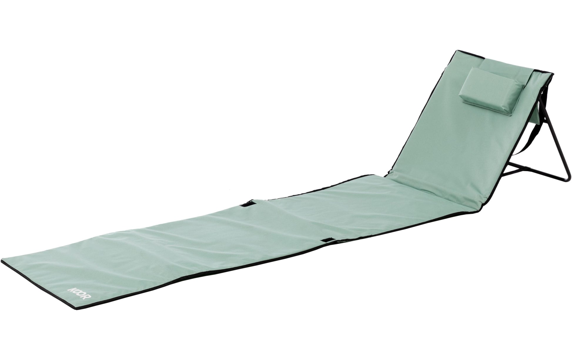 KOOR Strandmatte Calma – schnelltrocknend – 220 × 55 cm – Mint – PE-Schaumstoff, 600D Polyester Canvas