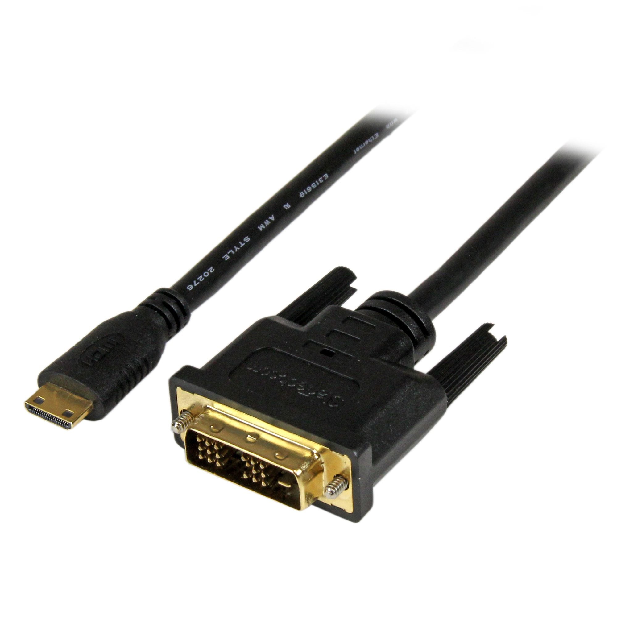StarTech.com Mini HDMI auf DVI-D Adapter, 1 m