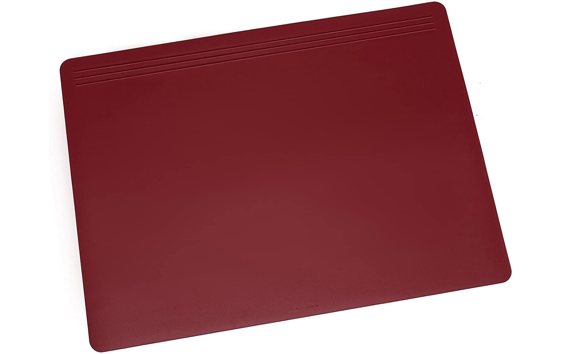 Laufer Läufer – Schreibtischunterlage Matton – 400 × 600 mm, Kunststoff, Rot, 1 Stück