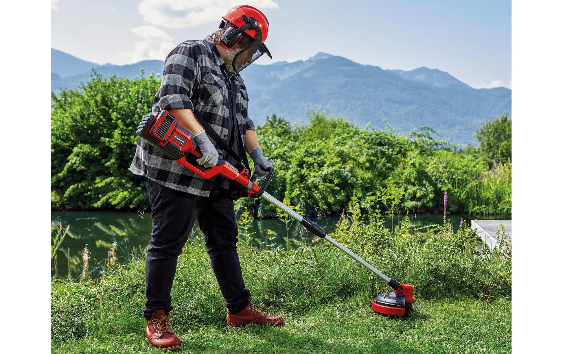 Einhell GE-LM 36/4in1 Akku-Multifunktionswerkzeug – 18 V – Schnittbreite 330 mm – Solo – Power X-Change