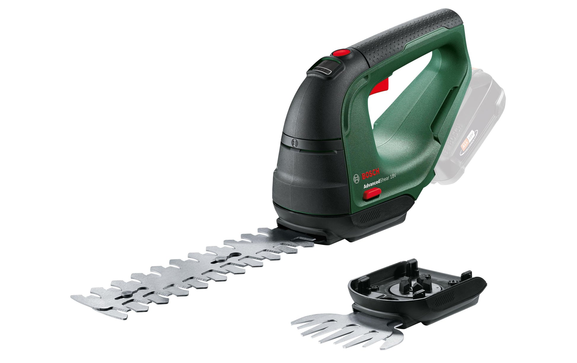 Bosch AdvancedShear 18 Akku-Gras- und Strauchschere – 18 V – 100 mm – 2 Ah, 65 min – Solo