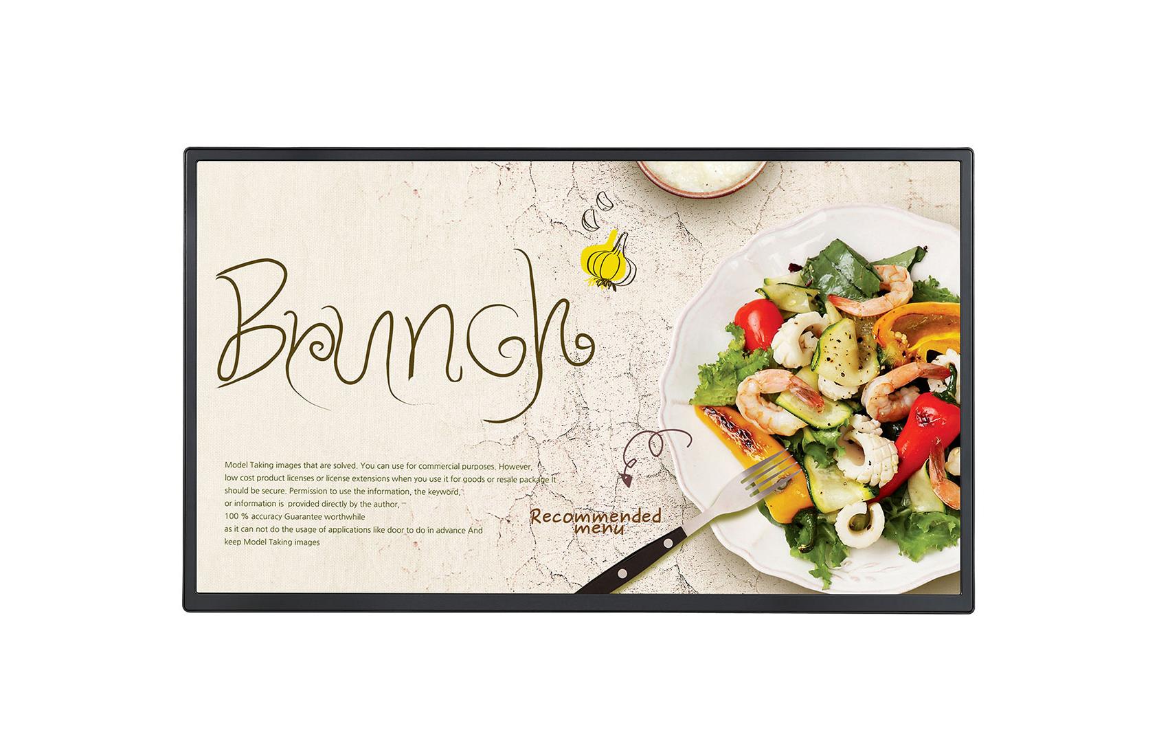 LG 32SM5J-B – Signage-Display, 32", Full HD, 400 cd/m², 24/7, webOS