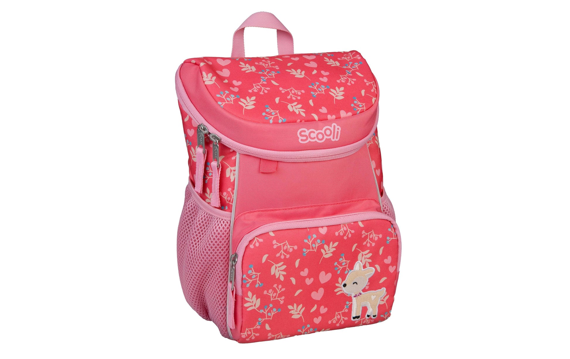 Scooli Kindergartenrucksack, Daisy Deer, 8 l, 20×19×13 cm