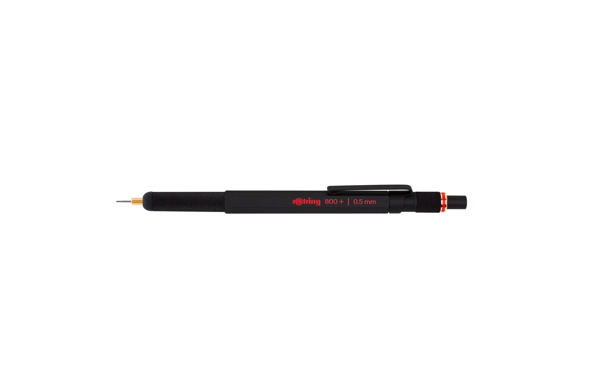 Rotring 800+ Druckbleistift – 0,5 mm, Schwarz