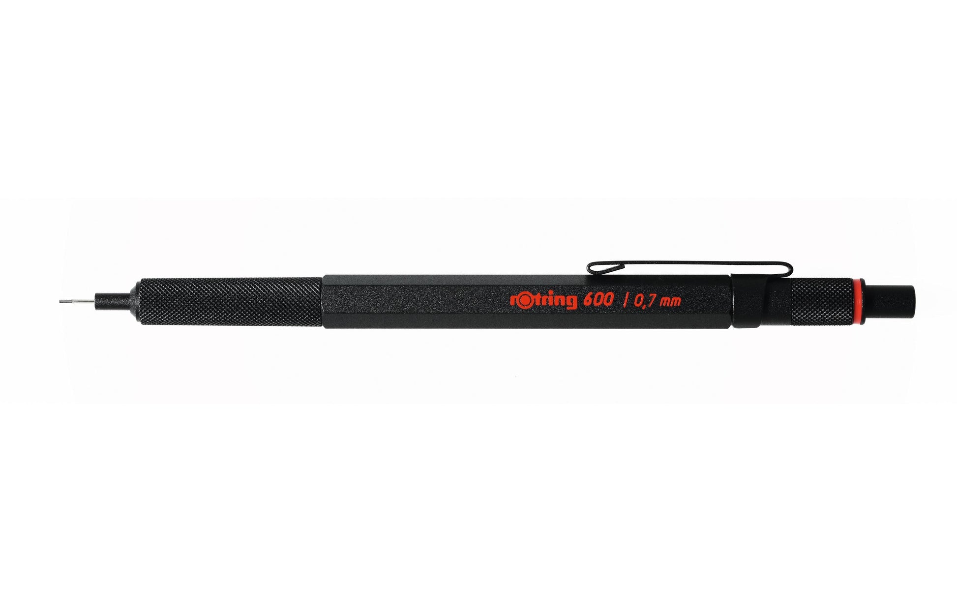 Rotring 1904442 Druckbleistift – 0,7 mm, Metall, Schwarz