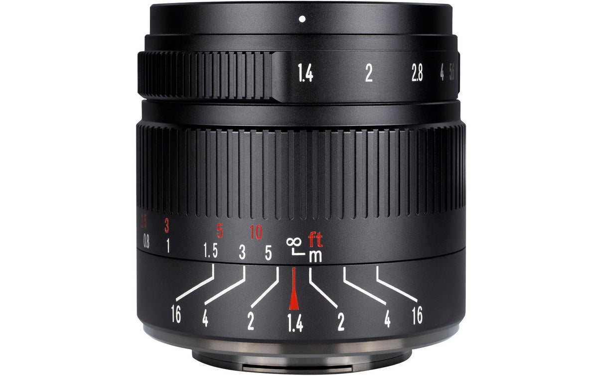 7Artisans 55 mm F1.4 MKII Fujifilm X-Mount Objektiv – 55 mm f/1.4 – APS-C, manuell – für Fujifilm