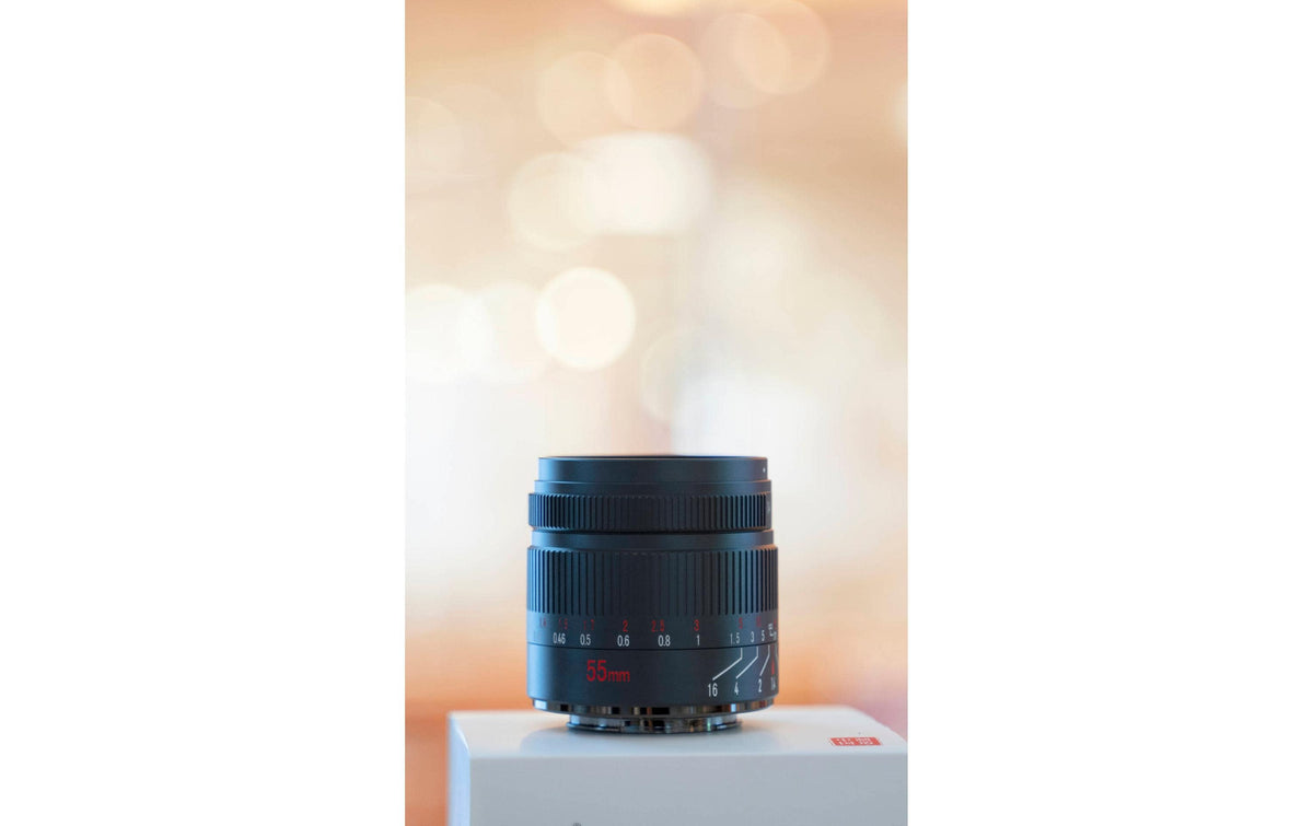 7Artisans 55 mm F1.4 MKII Fujifilm X-Mount Objektiv – 55 mm f/1.4 – APS-C, manuell – für Fujifilm