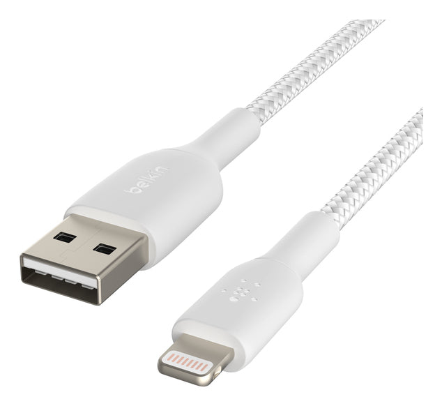 Belkin Lightning Kabel, 1 m, Weiss, MFi-zertifiziert