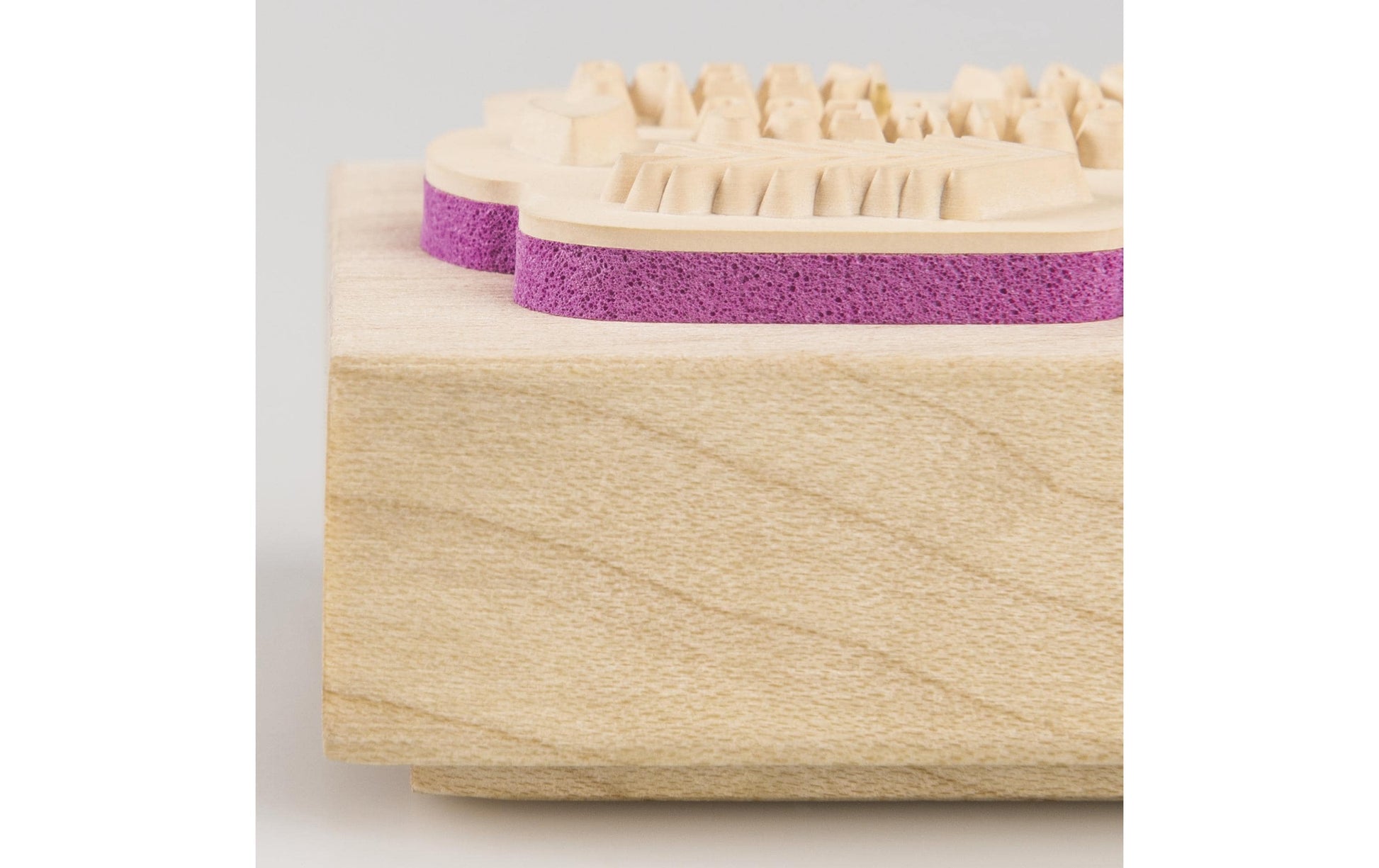 HEYDA Motivstempel – Schön dass es Dich gibt – Holz – 80 × 31 mm