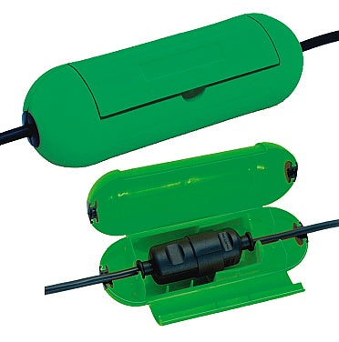 Brennenstuhl Safe Box Aufputz-Box, aus schlagfestem Kunststoff – grün