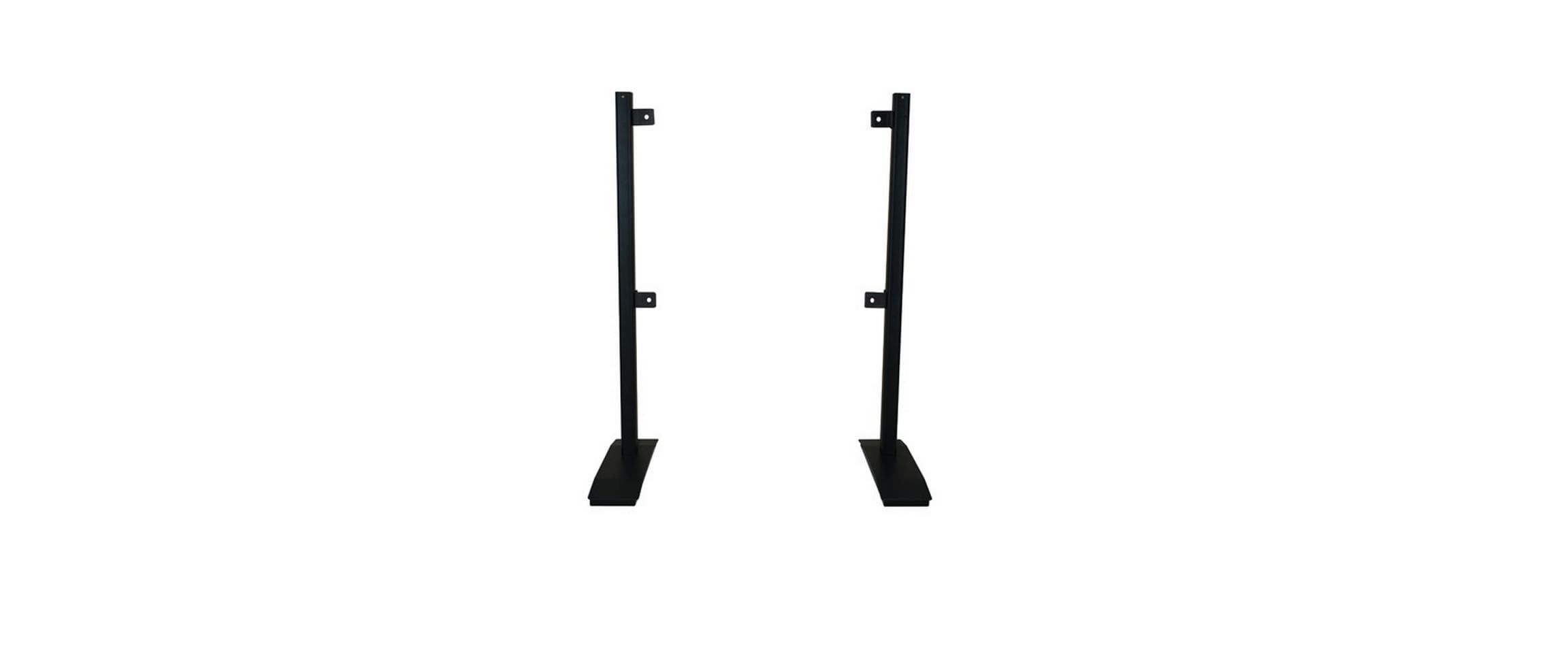 Audioraq Displayständer, fix, höhenverstellbar, bis 100", VESA 800×600, bis 136 kg, schwarz