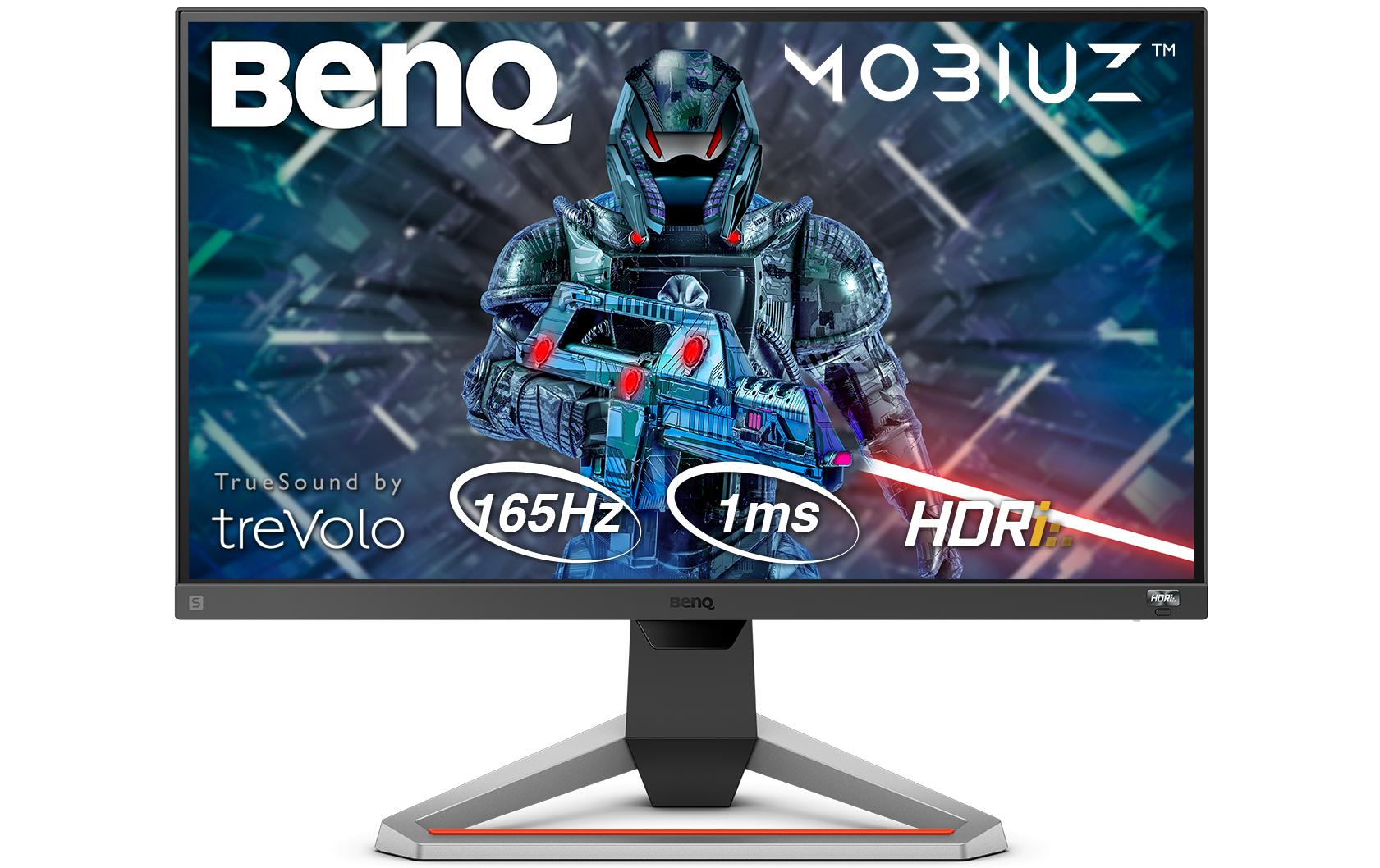 BenQ EX2710S – Monitor, 27", IPS, 165 Hz, Lautsprecher, FreeSync, VESA 100 × 100, Schwarz