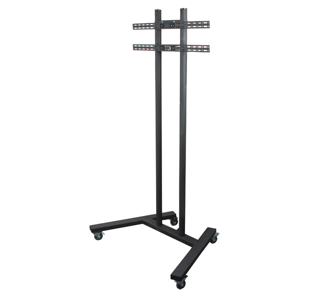 B-Tech TV-Wagen – bis 60" – VESA 800×600 – bis 50 kg, mit Rollen – Schwarz