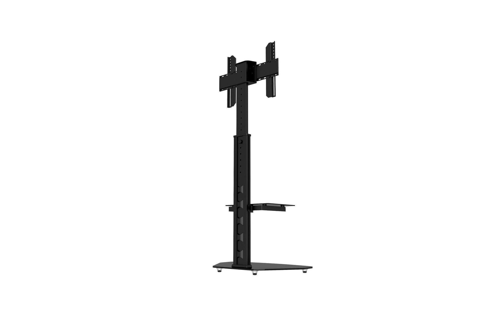 Audioraq Displayständer, schwenkbar, höhenverstellbar, für 45", VESA 600×400, bis 40 kg, schwarz