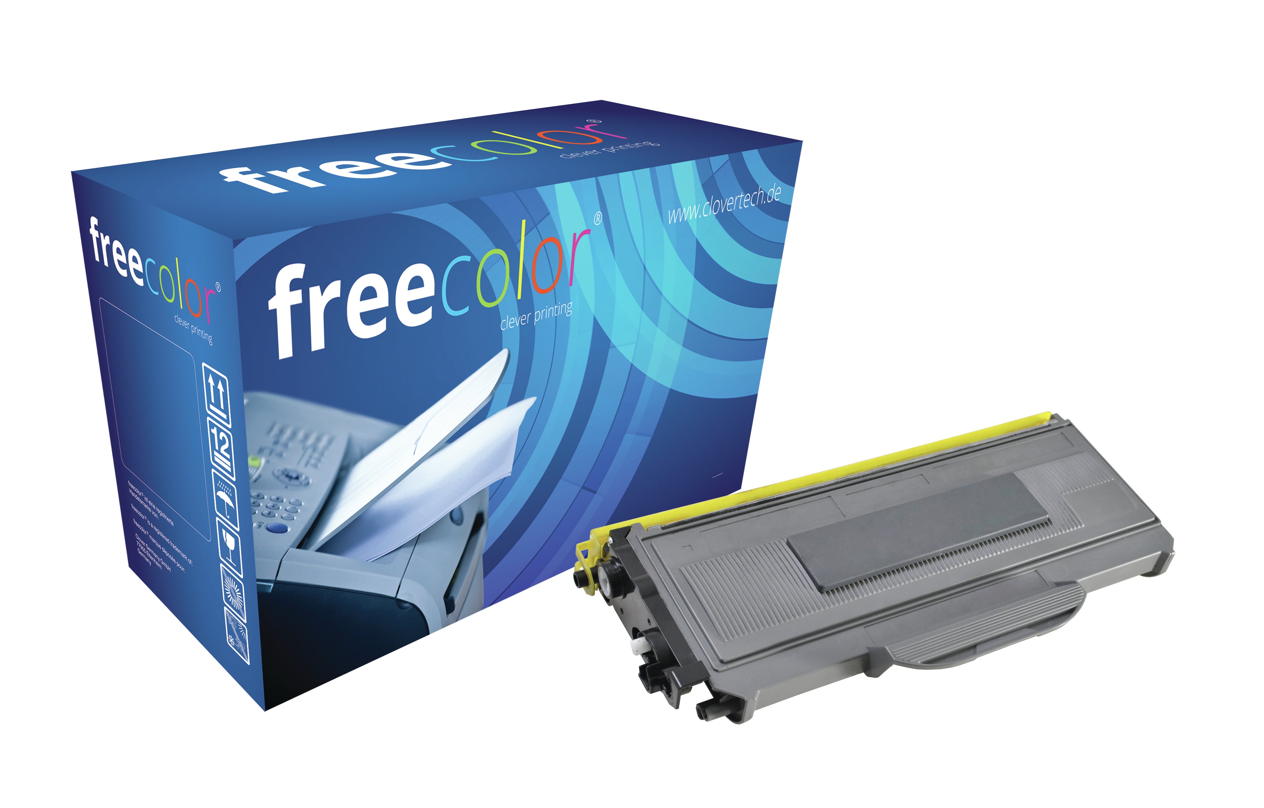 Freecolor TN-2120 Schwarz Toner – Kompatibel – 2'600 Seiten – für Brother MFC-7320/MFC-7440 N/MFC-7840 W u. a.