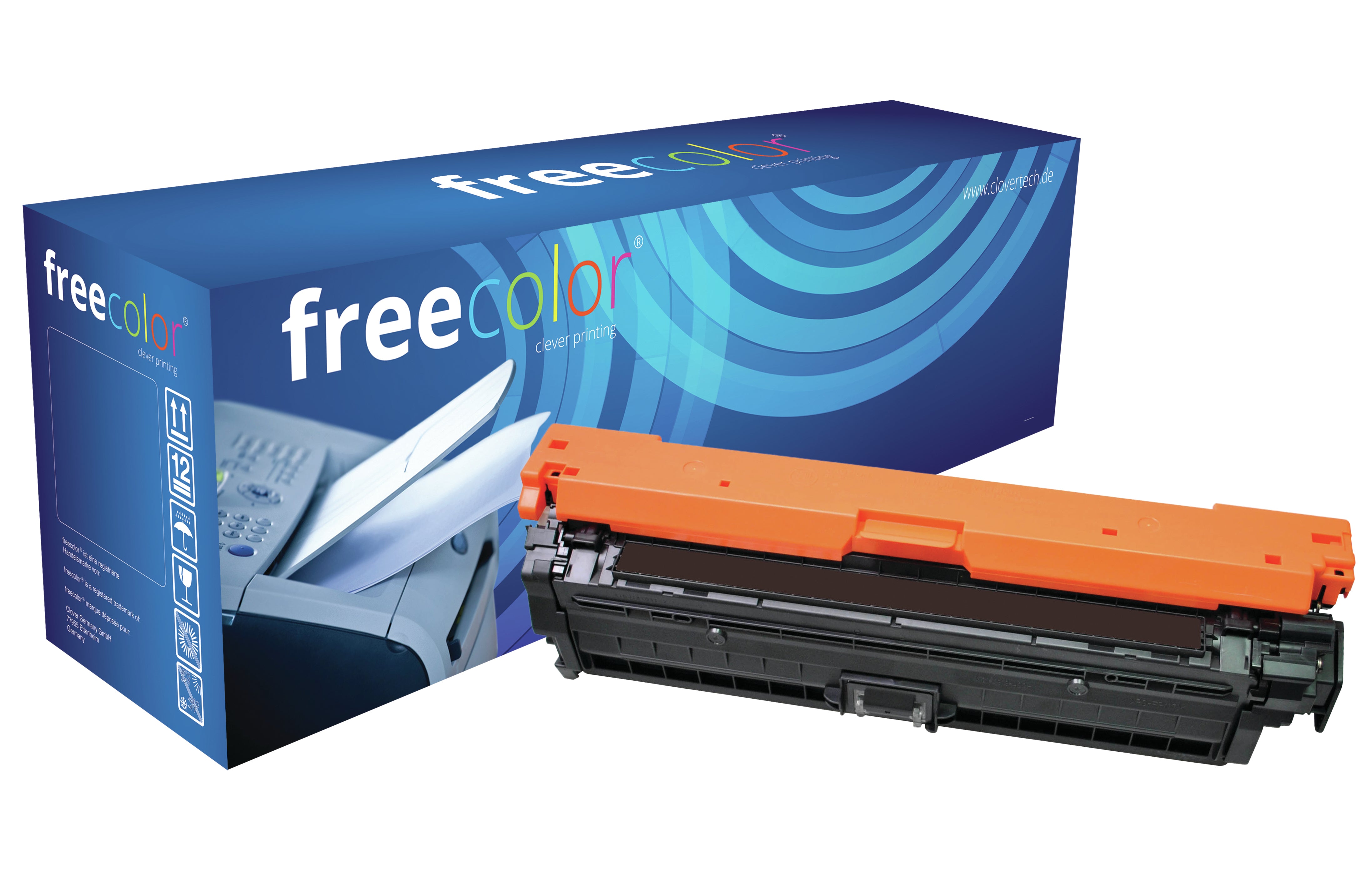 Freecolor Toner CE740A – schwarz, 7000 Seiten – für HP Color LaserJet CP 5225/CP 5225 DN/CP 5225 XH und andere