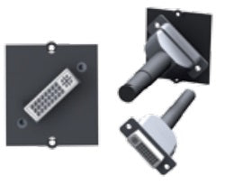 Bachmann DVI-I (Buchse) auf DVI-I (Buchse) Adapter, 10 cm