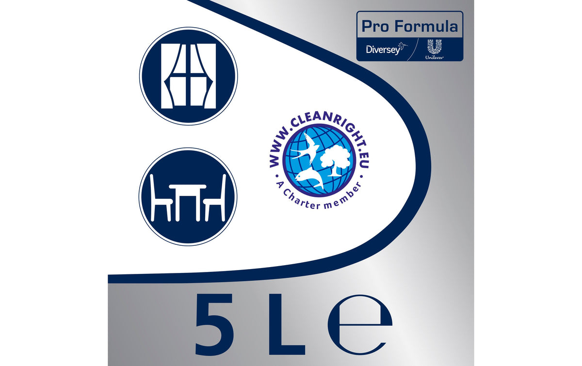 Cif Pro Formula Glas-/Oberflächenreiniger für Glas, Spiegel – Flüssigkeit, Kanister – 5 l
