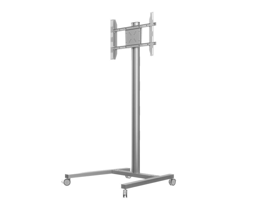 Multibrackets 180 S – Höhenverstellbarer Displayständer für 47", VESA 400×600, bis 50 kg, silber