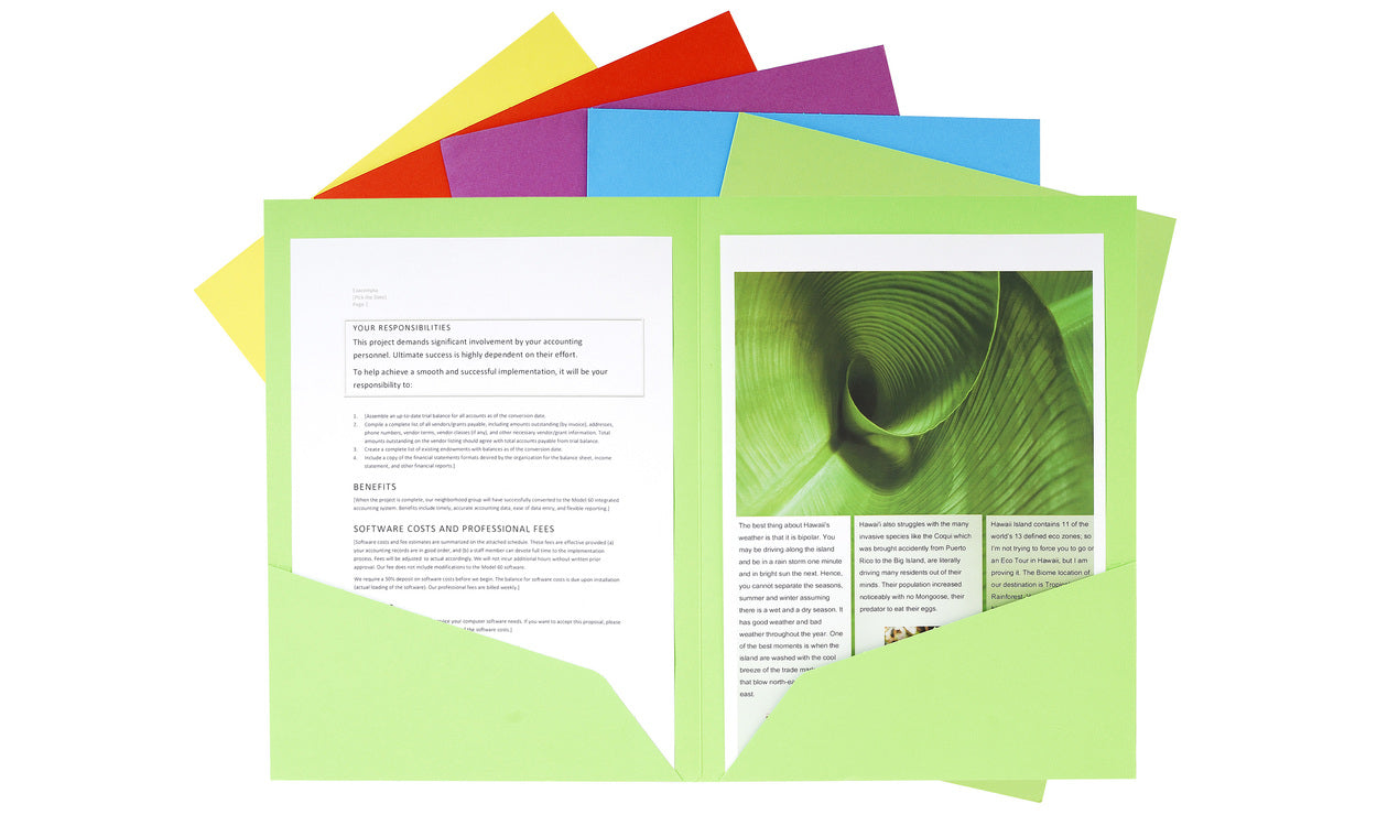 Exacompta Dokumentenmappe A4 – Karton, Mehrfarbig, 25 Stk.