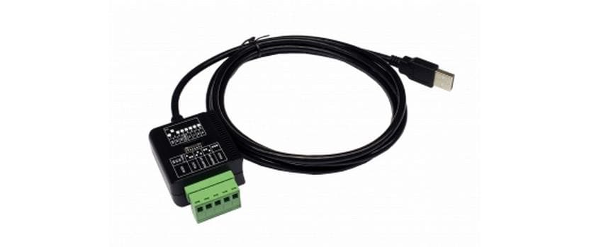 EXSYS EX-1309-T USB Seriell Konverter USB-A zu RS-232/422/485 – 5-pol Terminalblock, 1,8 m