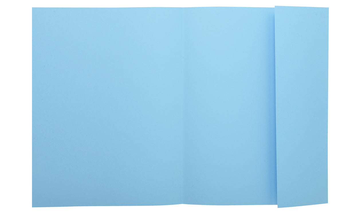 Exacompta Einlagemappe Super 160 A4 – Karton, Blau, 100 Stk.