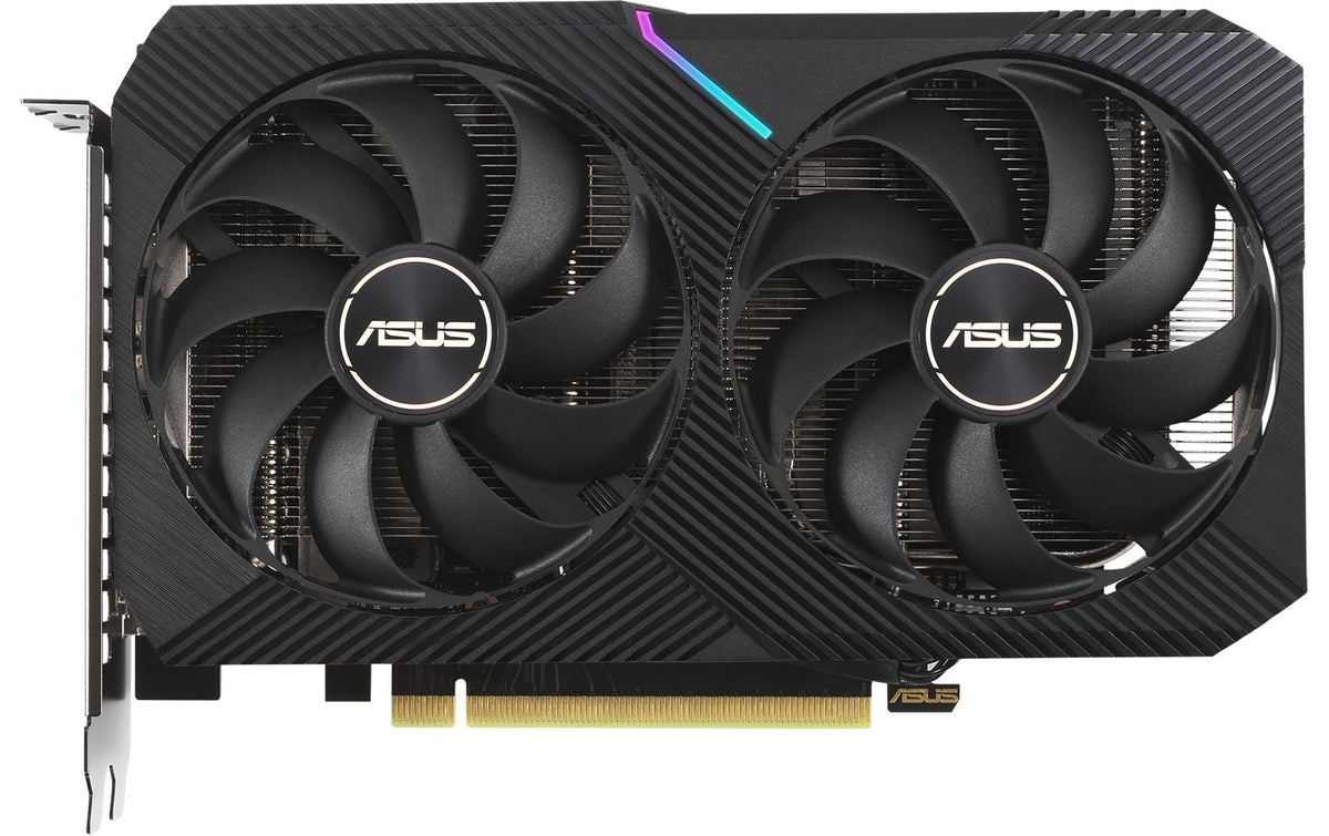 ASUS DUAL RTX3060 O12G V2 – PCIe Grafikkarte – 12 GB GDDR6, 3×DP, 1×HDMI, PCIe 4.0, 1×8‑Pin