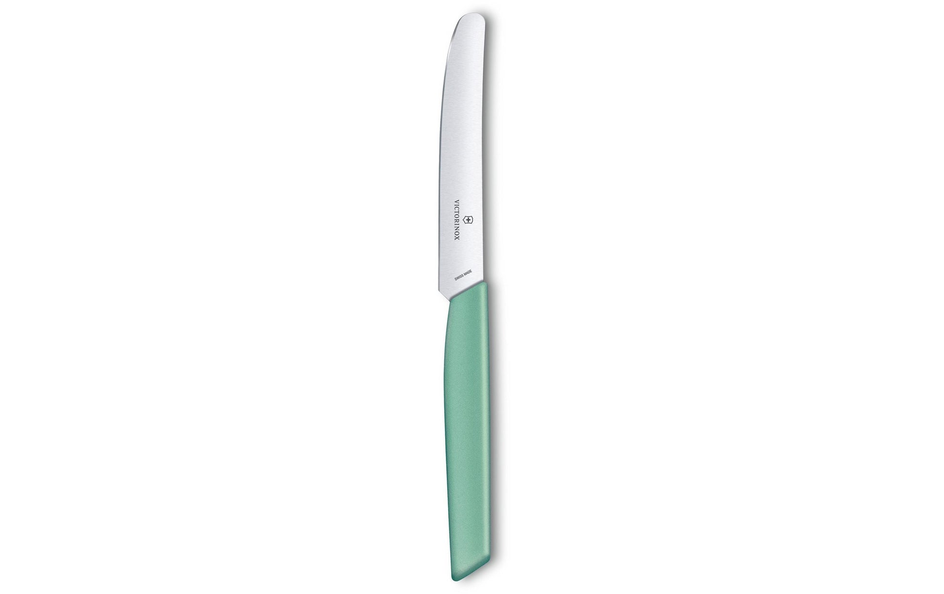 Victorinox Tafelmesser – 11 cm, glatter Schliff, Edelstahl, Kunststoffgriff, Mintgrün, spülmaschinenfest