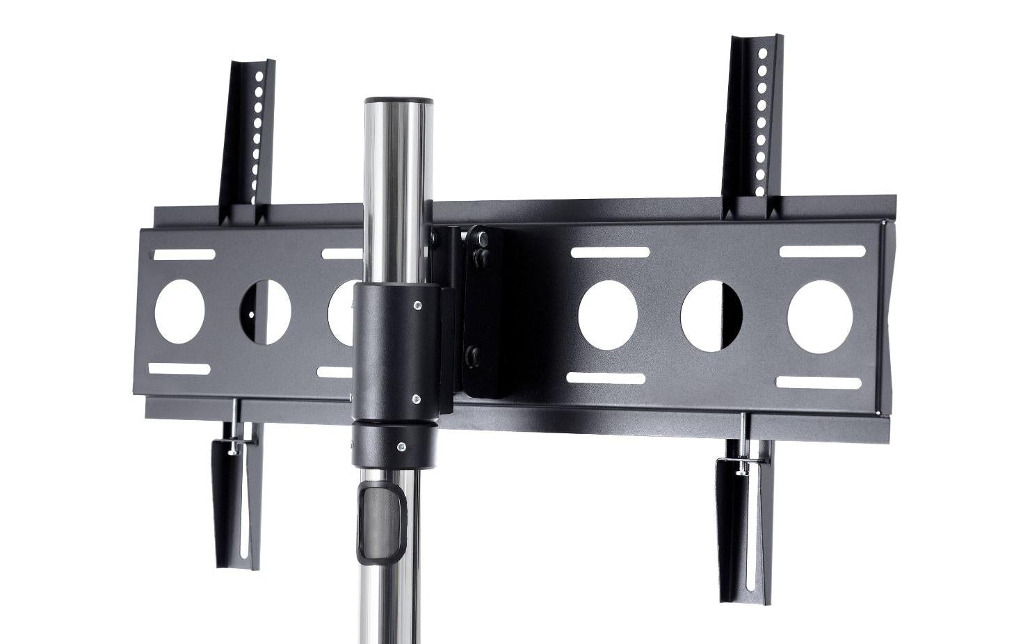 Edbak TR5 – Trolley, höhenverstellbar, für 47", VESA 600×400, bis 80 kg, schwarz